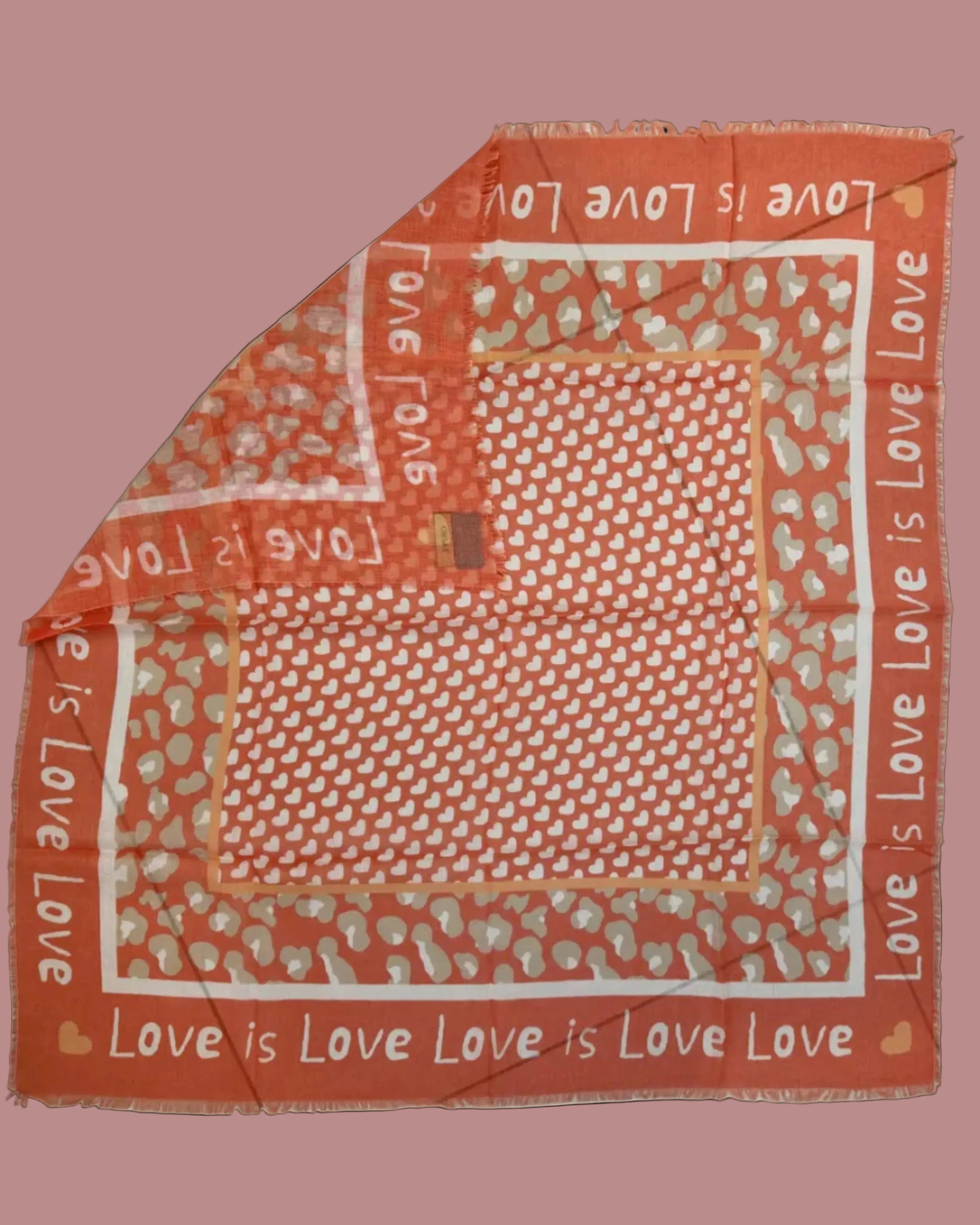 Foulard Corail Love 