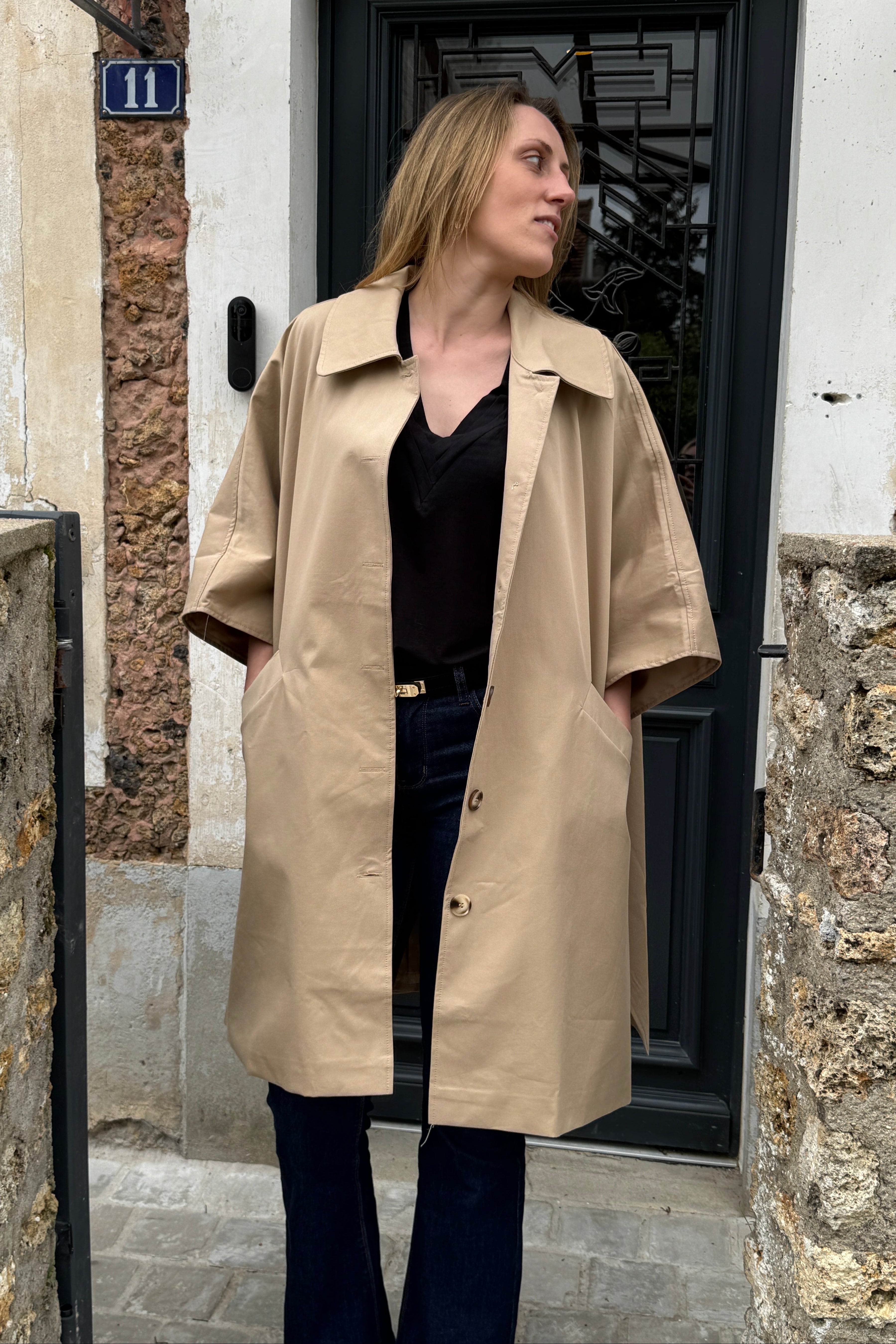 Trench MILA – trench oversize mi-saison
